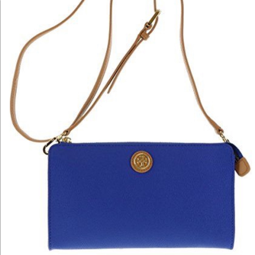 Tory Burch Pebbled Texture Shoulder Crossbody Bag